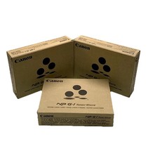 *LOT OF 3* NEW OEM BOX GENUINE Canon NP G-1 Toner 4 Per Box NP1200 (1372A006AA) picture