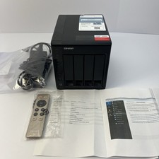 QNAP Turbo Station TS-451+ 4-Bay NAS 8 GB RAM w/ Remote Tested Working picture