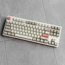 Retro PBT Dye Sublimation Keycaps Set 104 keys for Cherry MX Mechanical Keyboard picture