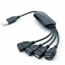4 Port USB 2.0 High Speed Hub Octopus Splitter 480 Mbps for PC Laptop Notebook picture