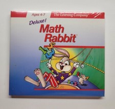 Deluxe Math Rabbit (PC CD-ROM, 1997, The Learning Company) Ages 4-7 picture