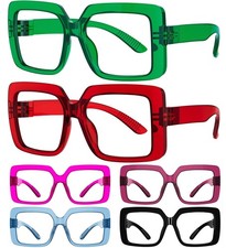 Blue Light Reading Glasses 2.25, Large 6 Pack picture