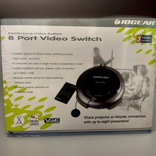 IOGEAR GVS881 8-Port Video Switch with Remote Control picture