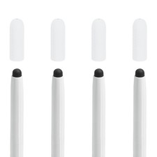 4Pcs Pen Nib Cover Tip Nib Cap Protector for 1st to 4th Stylus Pen, White picture