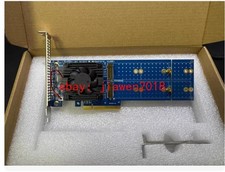 4 Port M.2 NVMe SSD PCIe x8 Adapter PLX88024 PCIE 4.0 IT mode ZFS TrueNAS Unraid picture