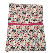 Handmade Quilted iPad Large Book Sleeve Front Pocket NEW 12