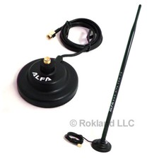Alfa 9dBi WiFi RP-SMA OMNI-Directional High-Gain Swivel Antenna & magnetic base picture