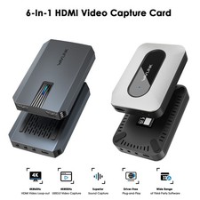 WAVLINK 4K30/2K60/1080p120 Capture Card Up to 4K60 HDR10/ 2560x1440@144hz/ 1080p picture