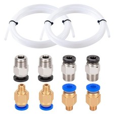 Aokin 2 Pcs PTFE Bowden Tubing (1.5m/Pcs White) for 1.75mm 2Pcs 1.5m White  picture