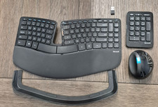 Microsoft Sculpt Ergonomic Wireless Keyboard 1559 Mouse Number Pad. Complete picture