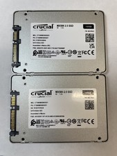 Lot of 2 Crucial MX500 1TB 2.5
