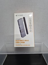 HYPER HyperDrive DUO 7-in-2 USB-C Hub for Apple MacBook Pro/Air - Space Gray picture