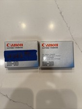 Canon IR-10 Ink Ribbon Cartridge 920200 Electronic Typewriter  Qty 3 New, 1 Used picture