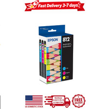 2 pack Epson 812 Genuine Ink Standard Capacity 3 Color Combo Pack T812520 picture
