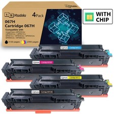 067H Toner Cartridge 4 Color Set CMYK For Canon MF656Cdw MF654Cdw LBP632 picture