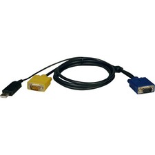 Tripp Lite by Eaton USB (2-in-1) Cable Kit for NetDirector KVM Switch B020-Serie picture