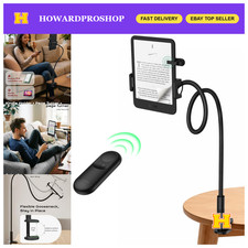 Gooseneck Kindle Holder with Remote Page Turner - Perfect for Bed Reading picture