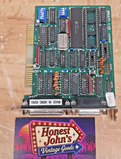Vintage UM82450 8-Bit ISA Multi I/O Card PC XT Tested Working Dual DB25 Japan picture