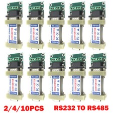 2/4/10 Pack 4 Pin RS232 to RS485 Communication Data Converter Adapter NEW picture