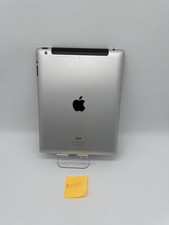 Apple iPad 4th Gen 16GB Silver Unlocked Restricted Front Scratches Grade B picture