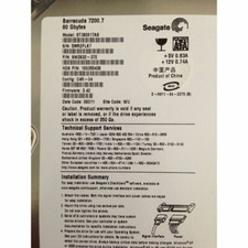 9W2932-370 - Seagate 80GB 7200 RPM SATA 3.5