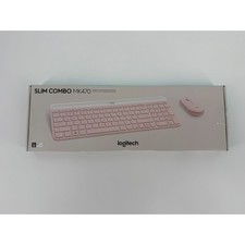 Logitech MK470 Slim Wireless Keyboard and Mouse Combo Rose Pink NEW 920-009182 picture