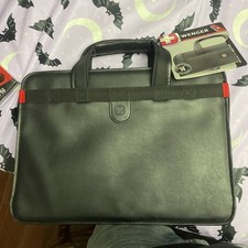 Swiss Gear Wenger Black Leather 14
