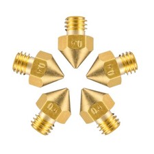 5x Nozzle 0.4mm Brass for BIQU B1 3D Printer Hotend Nozzle 0.4 5pcs picture