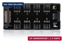 Noctua NA-FH1, 8 Channel Fan Hub for up to Eight 12V or 5V Based 4-pin Black picture