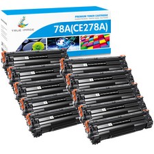 10 x CE278A Toner Cartridge For HP 78A LaserJet 1536dnf M1536dnf MFP P1600 P1606 picture