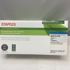Staples Toner Cartridge CYAN SEB1415CR HP CE321A HP LASERJET Pro picture