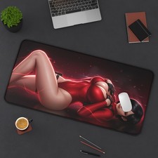 Ada Wong Desk Mat, Resident Evil Gaming Mouse Pad, Gamer Decor picture