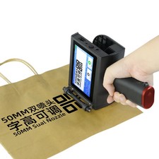 5cm Portable Hand Jet Printer Time Date Handheld Batch Code Printer Inkjet picture