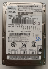 Fujitsu 60gb MHT2060AT CA06297-B436000T CA21325-B13X Disque Dur 2,5 Ide HDD picture