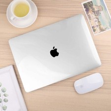 Black Soft-Touch 13Inch Laptop Case Cover for MacBook Pro 13 M1 Mac Air M2 13.6