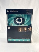 Logitech C615 Portable HD Webcam Autofocus 1080p Black USB 2.0 - New Sealed picture
