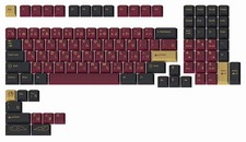 Redsuns Red Samurai Keycap Set for Full-Size Keyboards - Compatible picture