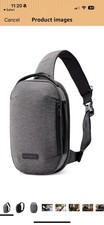 NOMATIC Navigator Sling Lite 6L Side Laptop Backpack Crossbody Grey/Black picture