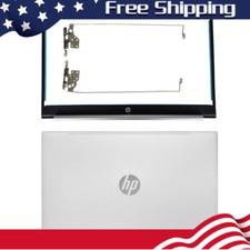 For HP Pavilion 15Z-EH 15-EH 15-EG Top Back Cover/Bezel/Hinges Silver M08901-001 picture