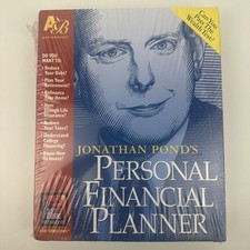 Sealed Jonathan Pond's Personal Financial Planner for Windows 3.5