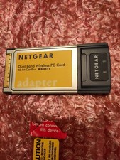 Netgear Dual Band Wireless PC Card 32-bit CardBus WAG511 2.4/5 GHz 802.11a/b/g picture