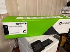 Genuine Lexmark 77L1HK0 Black High-Yield Toner - NEW SEALED BOX SHIPS FREE picture