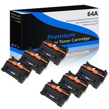 6 Pack High Yield CC364A 64A Black Toner Cartridge For HP P4015tn P4515tn P4014n picture