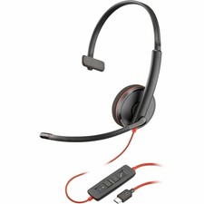 Plantronics 8X2J8A6 Blackwire 3210 USB-C Monaural Headset picture