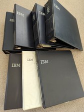 Original IBM 3 Ring Binder | Lot of 7 | Vintage picture