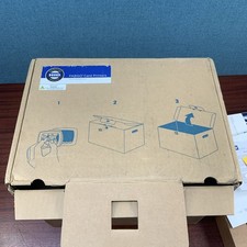 HID Fargo DTC1250e Single Sided ID Card Thermal Printer w Ribbon *New/Open Box* picture