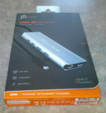 J5 Create Usb4 8K Multi-Port Hub Space Grey, j5 create JCD403 