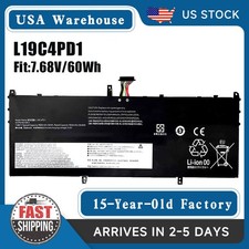 L19C4PD1 L19D4PD1 L19M4PD1 Battery For Lenovo Yoga C640-13IML 6-13ARE05 6-13ALC6 picture