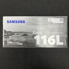 Samsung MLT-D116L/XAA Toner Ctg 116L, Black for Samsung OEM FACTORY SEALED picture
