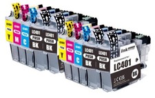 10 PK Premium Ink fits Brother Series LC401 MFC-J1010DW MFC-J1012DW MFC-J1170DW picture